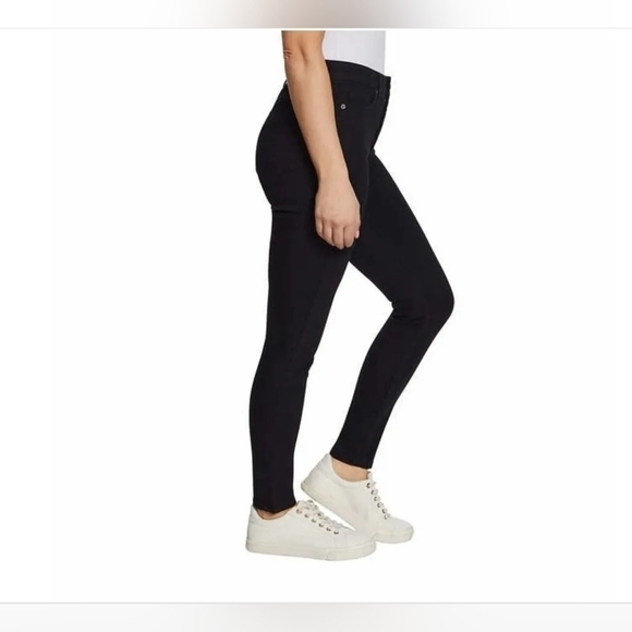 Jessica Simpson Ladies' High-rise Skinny Jean Black 59% COTTON SIZE 6 - Picture 2 of 7